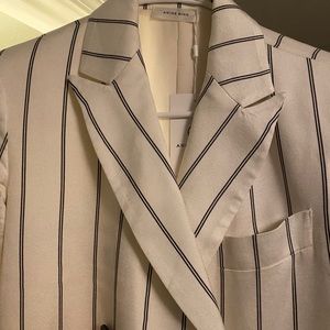 Anine Bing menswear-inspired blazer